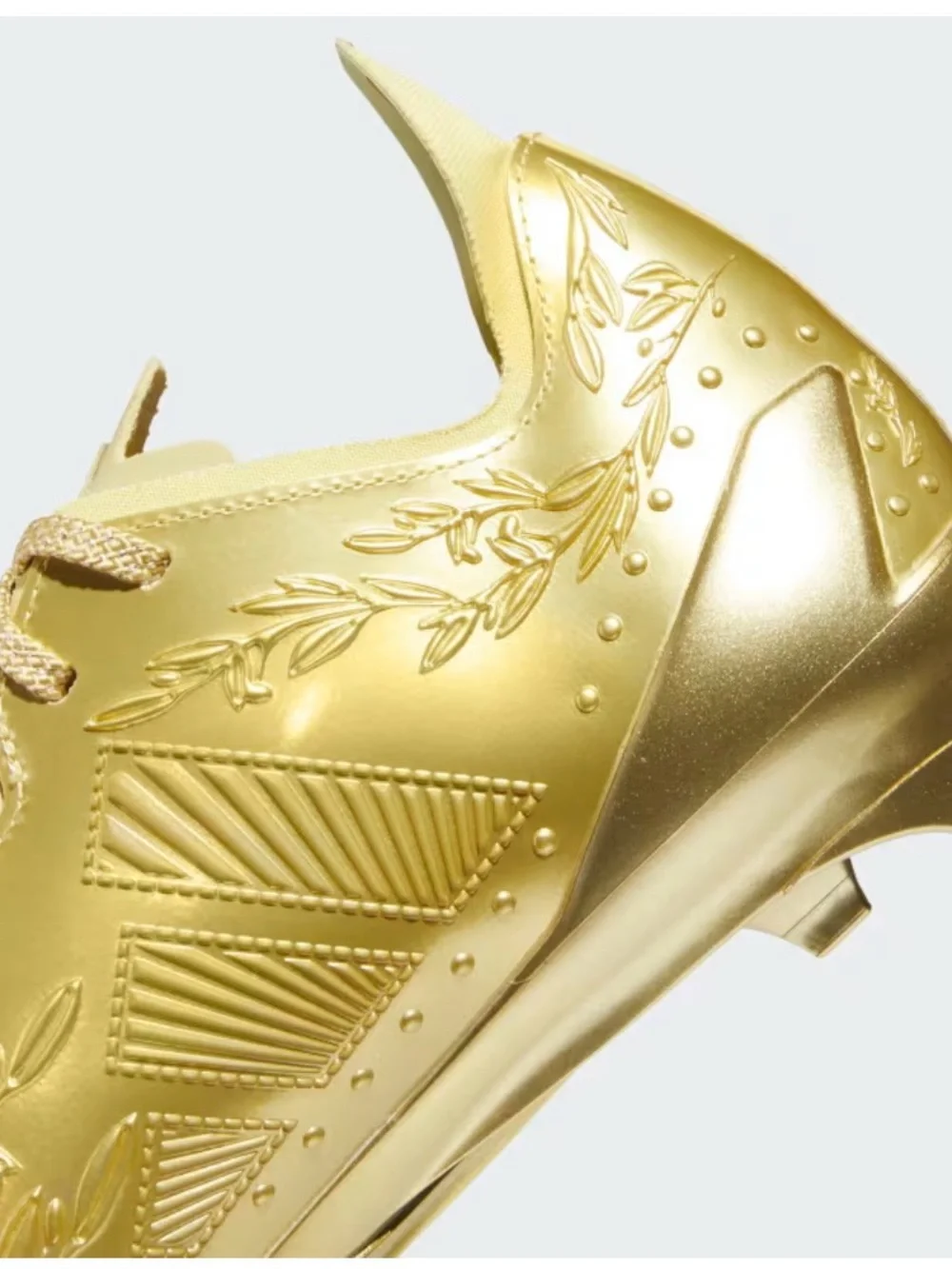 adidas Adizero Electric II Gold Metallic Football Cleats